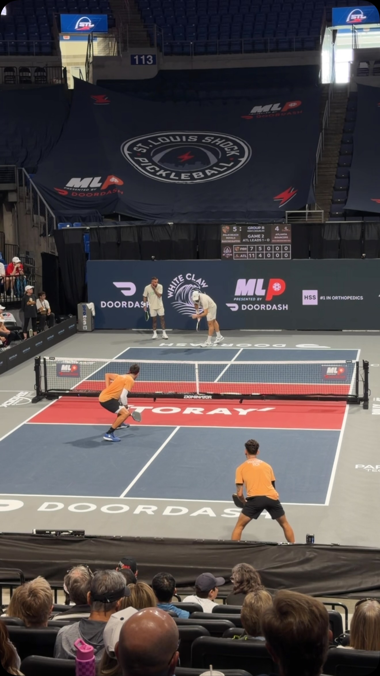 Video by Atlanta Bouncers on October 28, 2026. May be an image of volleyball, tennis, racket and text.